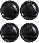 KAXSON Black Bj-4T 80 Watt Tweeter Car Speaker (Pack Of 4)