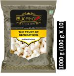 BLK Foods Daily 1Kg Fresh phool Makhana (Foxnuts / lotus seeds) 1000g (10 X 100g)
