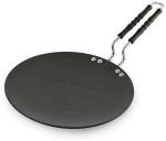 RBGIIT Hard Anozied Roti Paratha Phulka Tawa, 27.5 cm Diameter with Riveted Sturdy Handle - 5.25 mm Thickness, RC-62