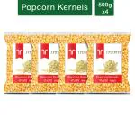 Trinetra Popcorn Maize 2 kg (500g X 4 Pack) Makka Popcorn