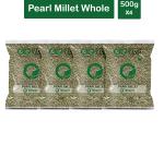 Goshudh Bajra Sabut 2 kg (500g X 4 Pack) Pearl Millet