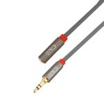 C & E 3.5MM Aux Stereo Jack Audio (AUX Extension Cable) Male to Female Cable for Phone, Soundbars, Speakers, Headphones, Car Stereo, 24K Gold Plated3 Feet / 1 Meter