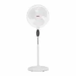 USHA Striker Hi Speed Pedestal 400 mm Ultra High Speed 3 Blade Pedestal Fan (white, Pack of 1)