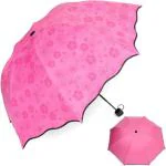 CABTY Magic Umbrella | Portable Beautiful Umbrella | Rain Women Windproof | Fashion Umbrellas | Strong Long Handle | Girl Nice Umbrella | Sun Shade Uv Protection Umbrella | Monsoon Umbrella | Jadui Chhata | Magic Chatri | Magic Ambrela (Pack Of 1)