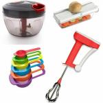 ODD M EVEN Quick and Handy Chopper, Blender, Slicer, Measuring Spoon Set Kitchen Tool Set