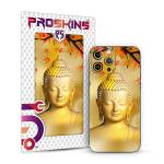 PROSKINS - Gautama Buddha 3D Textured Mobile Back Skin/Sticker Only for OnePlus Nord 2 (Pack of 1)
