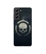 Casotec Skull Pattern Print Design 3D Printed Hard Back Case Cover for Samsung Galaxy S21 FE 5G