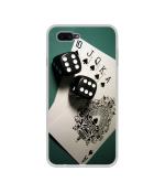 Casotec Cards Game Design Printed Silicon Soft TPU Back Case Cover for Oppo Realme C1