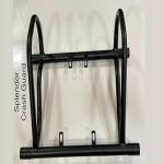 BIGBIRD Bike Safety Leg Guard Crash Guard Engine Frame Black Heavy Duty Performance Compatible for All Splendor Plus Bikes