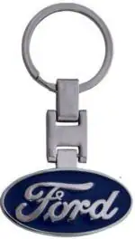 Blue Aura Ezone Blue Popular Ford Limited Edition Key Chain
