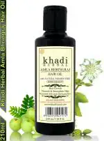 Khadi Herbal Hair Oil, Amla Bhringraj Hair Oil For Nourish & Strengthen Hair (Pack Of-1)