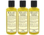 Khadi Herbal Lemon & Honey Body Wash 630ml - Pack of 3