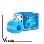 Vaquita JAWMDL01 Jawline Exerciser - Natural Slim Jaws Mouth Strap Band I Slim and Tone Your Face I Look Younger and Healthier Massager (Blue)