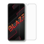 Lava Blaze Tempered Glass Screen Guard With Installation Kit ARAYLE