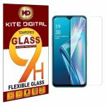 Kite Digital Oppo A5S/Realme 3/Oppo A12 Premium Tempered Glass Screen Protector Slim 9H Hard 2.5D with Full Installation Kit (Pack of 2)