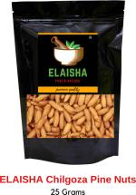 Elaisha Premium Pine Nuts Shelled, 25 G