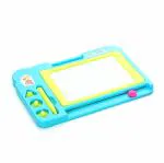 Aditi Toys Magnetic Slate, Magnetic Drawing Board for Learning Writing and Drawing, Magnetic Pen and Stamps, Magnetic Slate Easy to Use and Clean, Magnetic Board for Kids Above 3, BIS Approved (Sky Blue)