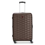 Wenger In-Flight Large Hardside Suitcase, 96 Litres, Brown, Swiss designed-blend of style & function, 612243