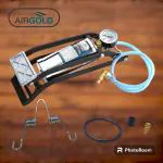 Airgold PORTEBLE Foot Pump for CAR, Bike, Cycle, Balls, METTERS and Many More USE, ISO CERTIFIDE Company. Brand: AIRGOLD
