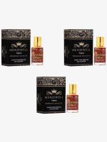 Menjewell Combo Pack of 3PCs Chocolate Attar 15ML