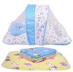 Kwitchy New Born Baby Mosquito Net Bed With Bed Protector