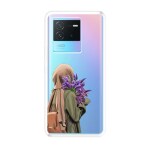 Emble Designer Clear Tranperant Silicone Case For IQOO Neo 6 -Design A14 ( TPU | Soft , IQOO Neo 6 | Multicolor )