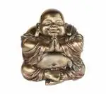 Kartique Home Decor Resin Happy Man Namaste Statue - 4 Inch