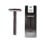Bombay Shaving Company Gun Metal Precision Safety Razor ( with 5 Platinum Coated Feather Blades)