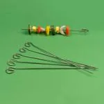 Rena Germany - Skewer for Grills - Tandoor Skewers - BBQ Stick - Skewers - Tandoor Stick - Stainless Steel - 6 Piece Pack of 2