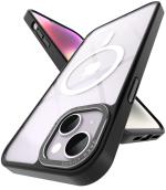 Eller Sante Black iPhone 14 Plus Polycarbonate Thermoplastic Polyurethane Mobile Cover Case (15.9 x 7.9 x 0.6 cm)