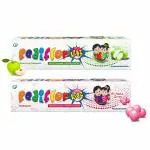 Pediflor Bubble Gum And Green Apple Toothpaste (Pack of 2)