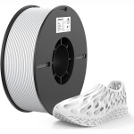 Creality CR-TPR 65A 2.85mm 3D Printing Filament 1kg White Color