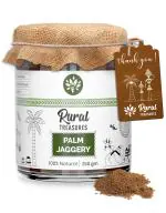Palm Jaggery Powder | Pure Date Palm Jaggery | Natura, Preservative Free | Bella, Bellam, Thati, Desi Gud, Gur, Karupatti Mittai, Khajoor, Khajur, Palmyra, Pana, Panai Vellam, Sugar 250 g