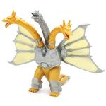 Patpat Figure Ghidorah Collectible Model Dinosaur Toys Yellow