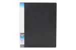 Keny Display File | Clear Leaves | Best for A4 Size Papers | 30 Folders | Plastic Clip | Black - (851A/30F Black)