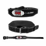 JJ JONEX Unisex Weightlifting Eat Sleep Gym Belt for Fitness Workout | Stabilized Support |Lightweight Design (MYC) (Fits 28- 32 inches) Medium
