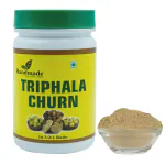 Dharamchand Centre Triphala Churna 200g | 1:2:3 Ratio Powder of Harad, Baheda & Amla