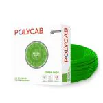 Polycab Maxima plus 90m, 1.5sqmm Eco-Friendly Greenwire PVC Insulated Copper Cable for Domestic & Industrial Connections Electric Wire(Green)