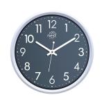 nest ART Wall Clock for Living Room, Bedroom, Home, Office, Kitchen, Round Shape Designer Plastic Wall Clock for Home Decor (white)