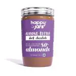 Happy Jars Dark Chocolate Almond Butter Real Chocolate, Very Low Sugar - 265g
