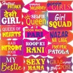 Party Propz Card Stock Kitty Party Decoration Props (Set Of 15)