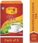 Mahercha Chaha Premium High Qaulaity Kadak Dust Herbs Masala Tea Box (5 x 250 g)