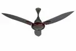 Usha Bloom Bellflower 1300mm Goodbye Dust Ceiling Fan (Sparkle Black & Maroon)