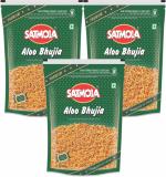 SATMOLA NAMKEEN COMBO : ALOO BHUJIA 425g Pack of 3