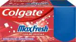 Colgate Maxfresh Spicy Fresh Red Gel Toothpaste, 150 G Each (Pack Of 4)