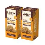 Kikibix Ginger Honey Cookies (130gm x Pack of 2)
