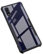 COBERTA Back Cover for Samsung Galaxy M01 Back Cover Case - Black Transparent