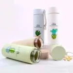 VAGHASIYA ENTERPRISE 1 pcs Glass Water Bottle for Kids Car Travel Sipper Water Bottles for Fridge, School,Gym,Home,Office,Boys, Girls, Kids, Leak Proof - 320ml - School Picnic Bottle,Sipper Bottle, Leak Proof - Easy to Carry Holder Plastic Water Bottle