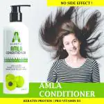 ALOETIC Amla Damage Repair Hair Conditioner For Keratin hair , Curly Hair , Frizzy Hair , Dry Hair , wavy Hair , It Prevent Dandruff and Hair fall , increase hair growth , Make hair smooth , soft and silky , it work as spa conditioner for men and women.