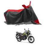KEDIT New Honda SP 125  Water Resistant - UV Protection & Dust Proof Full Bike - Scooty Two Wheeler Body Cover for Honda SP 125  Red Patta KKB-347
